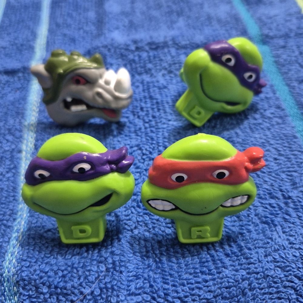 Cereal Box TMNT Rings